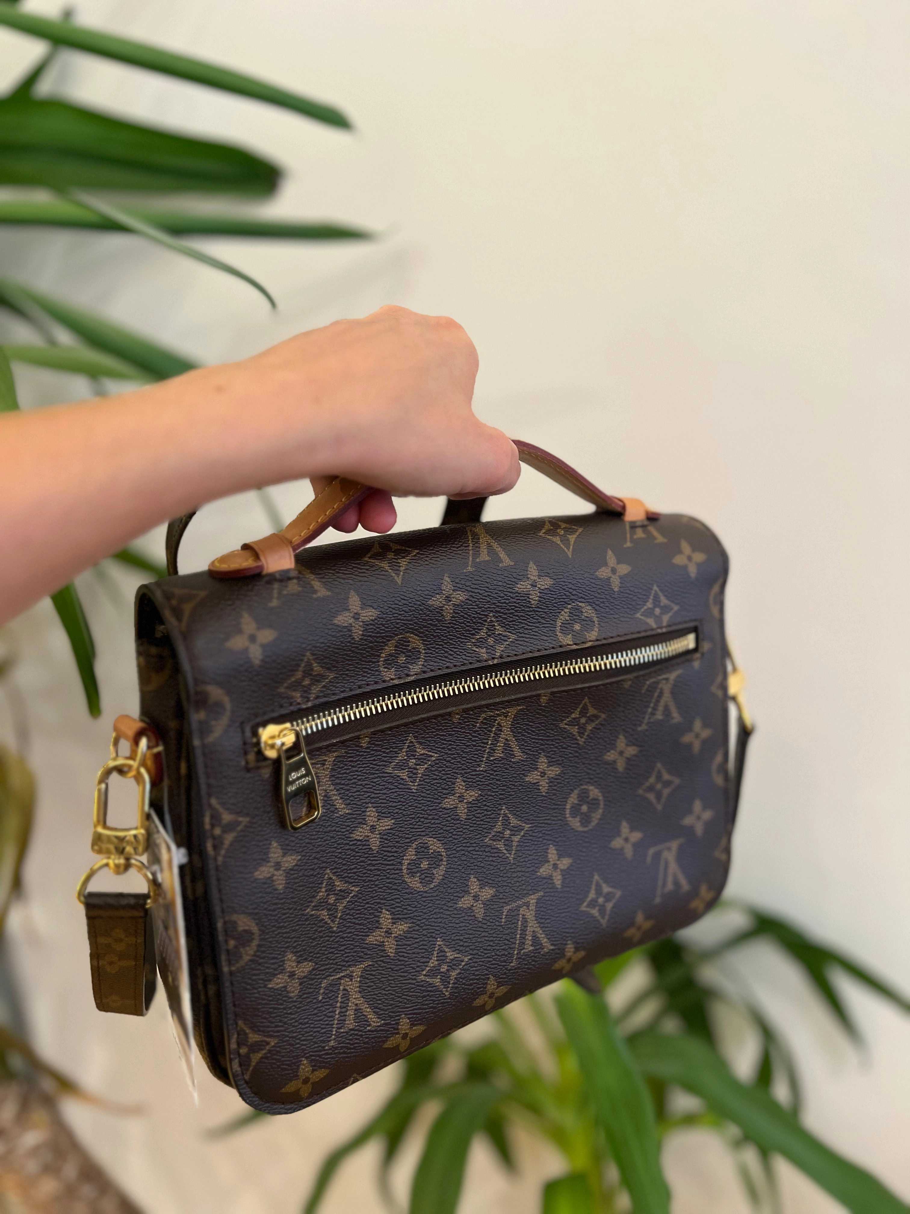 Louis Vuitton Monogram Canvas Pochette Metis Crossbody