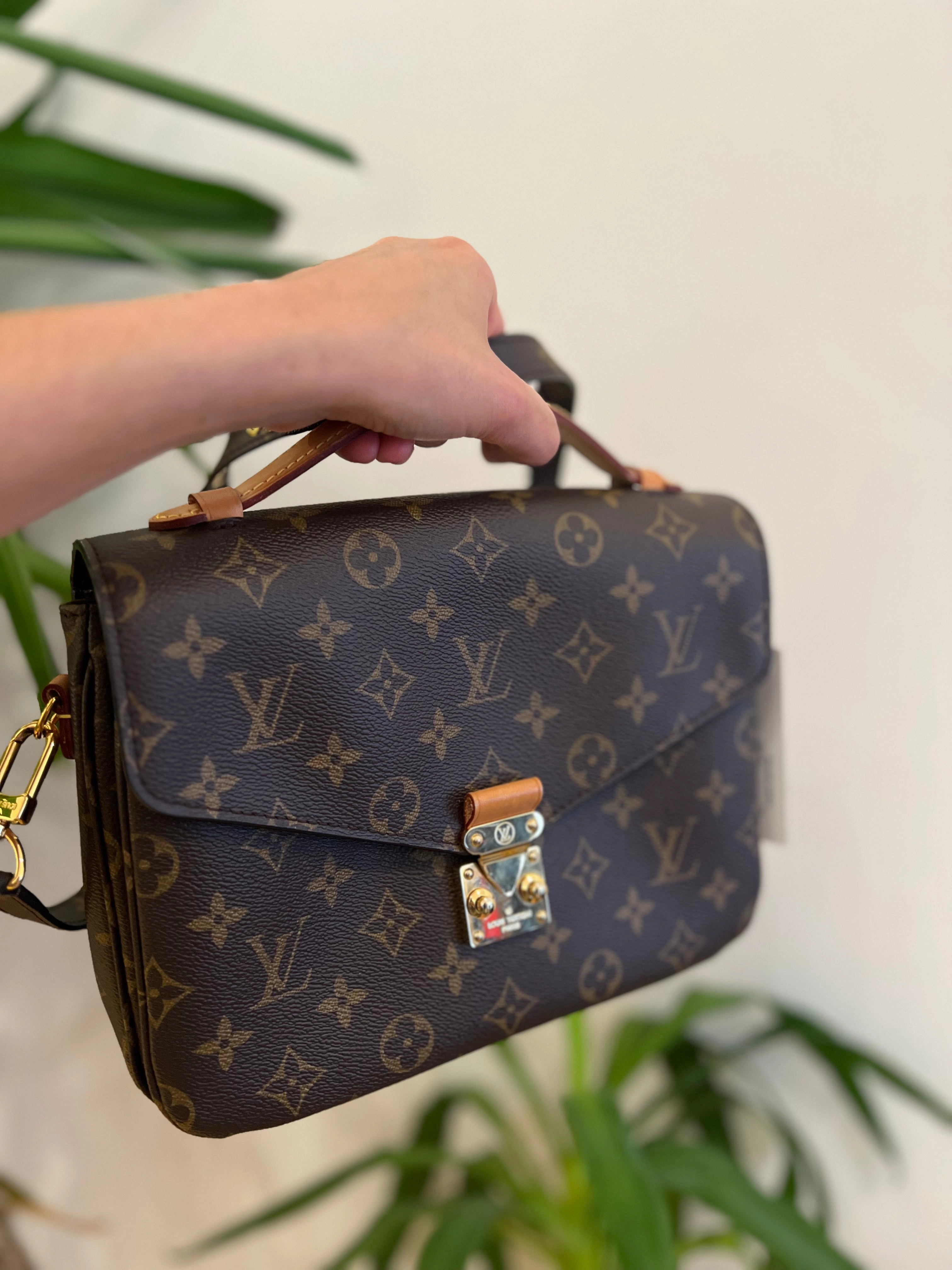 Louis Vuitton Monogram Canvas Pochette Metis Crossbody