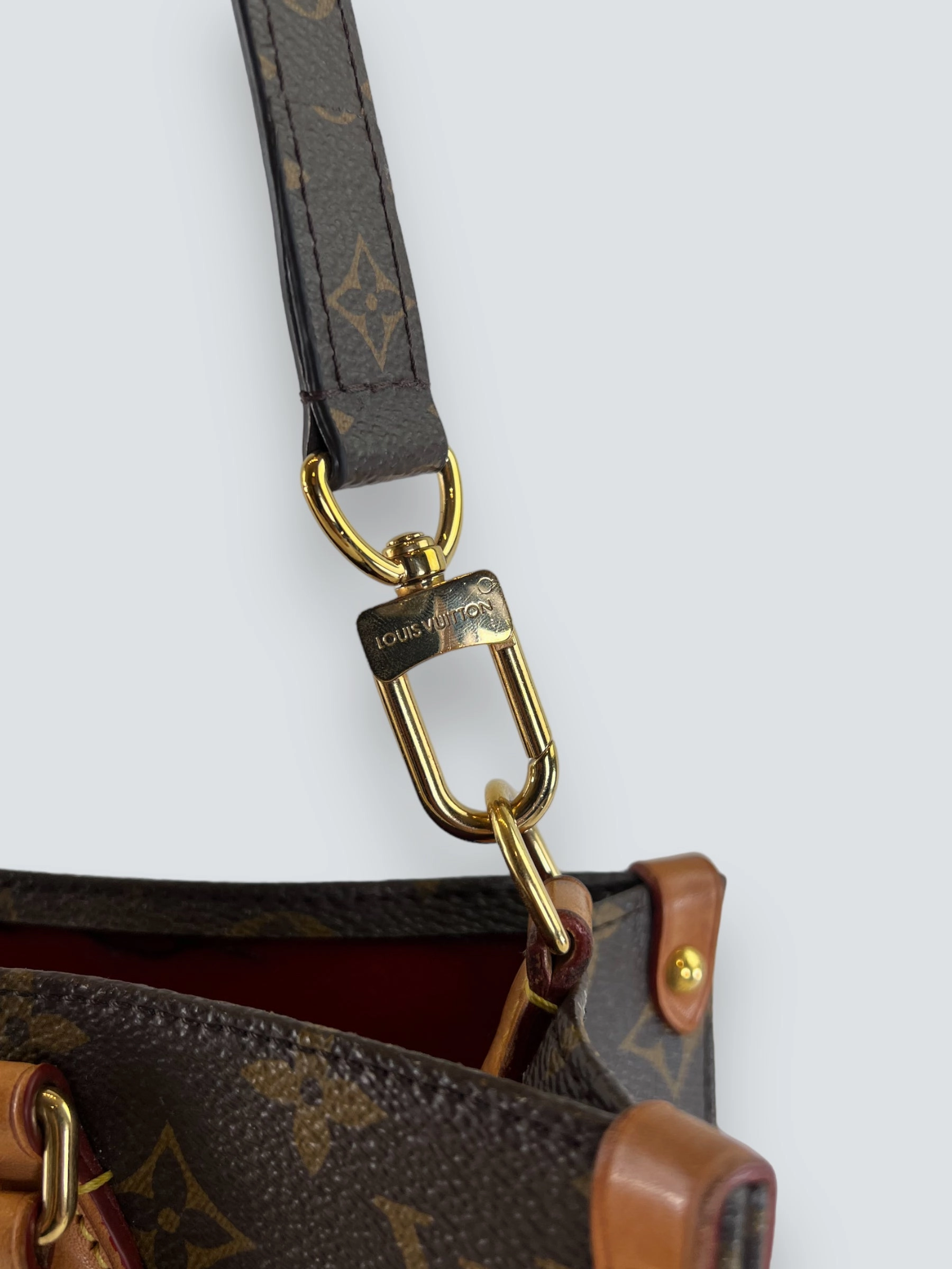 Louis Vuitton Monogram Canvas Sac Plat PM Crossbody