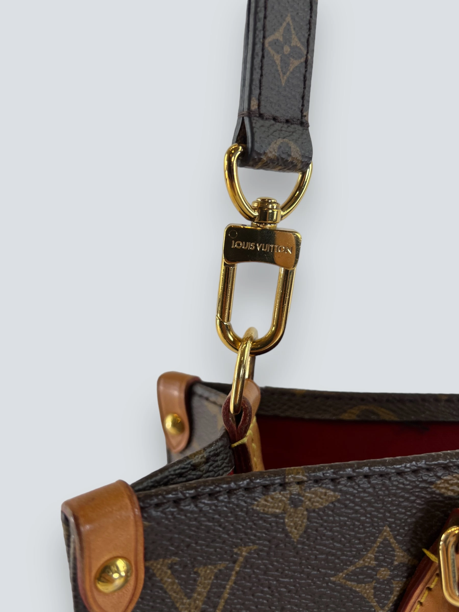 Louis Vuitton Monogram Canvas Sac Plat PM Crossbody