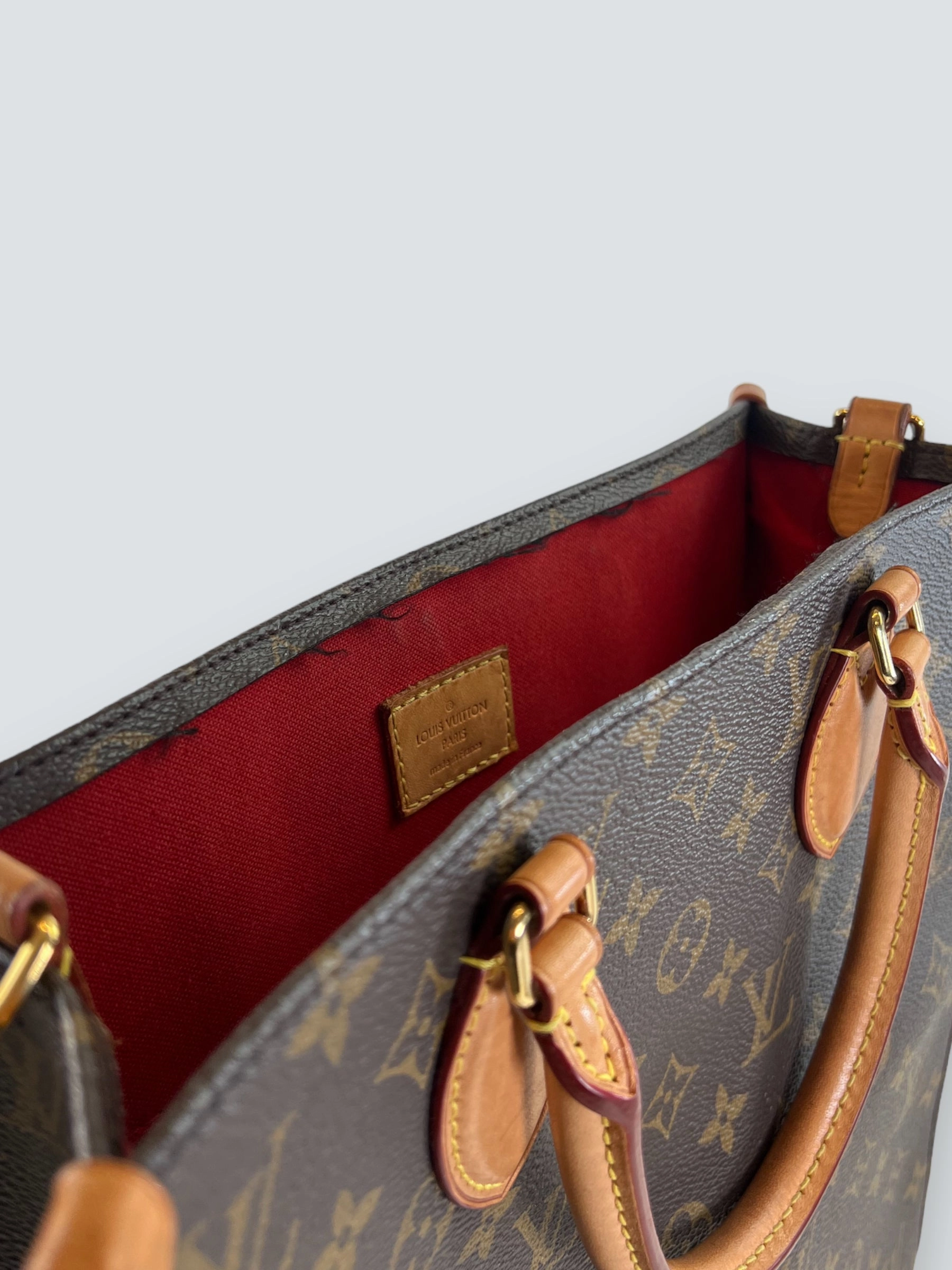 Louis Vuitton Monogram Canvas Sac Plat PM Crossbody