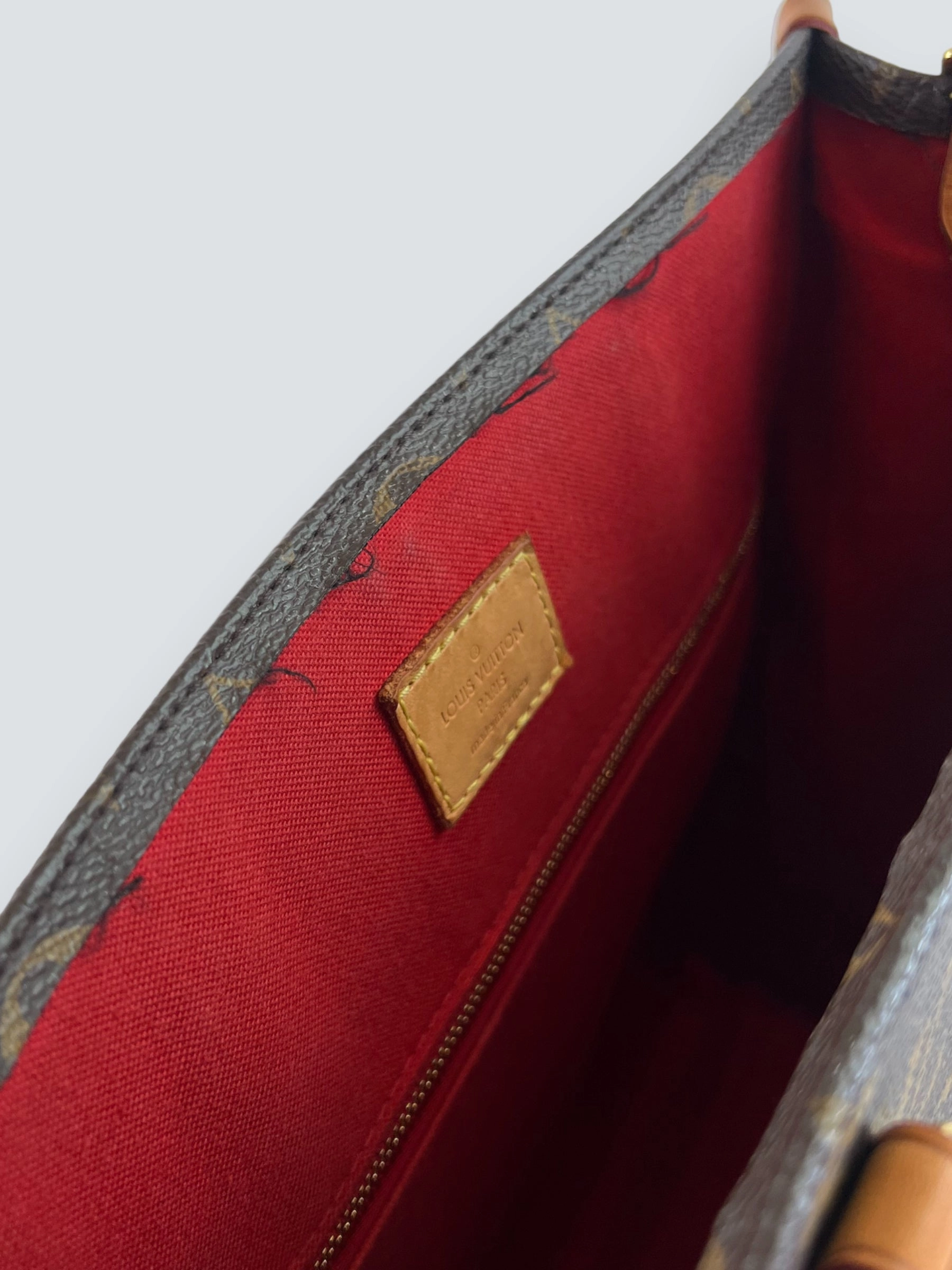Louis Vuitton Monogram Canvas Sac Plat PM Crossbody