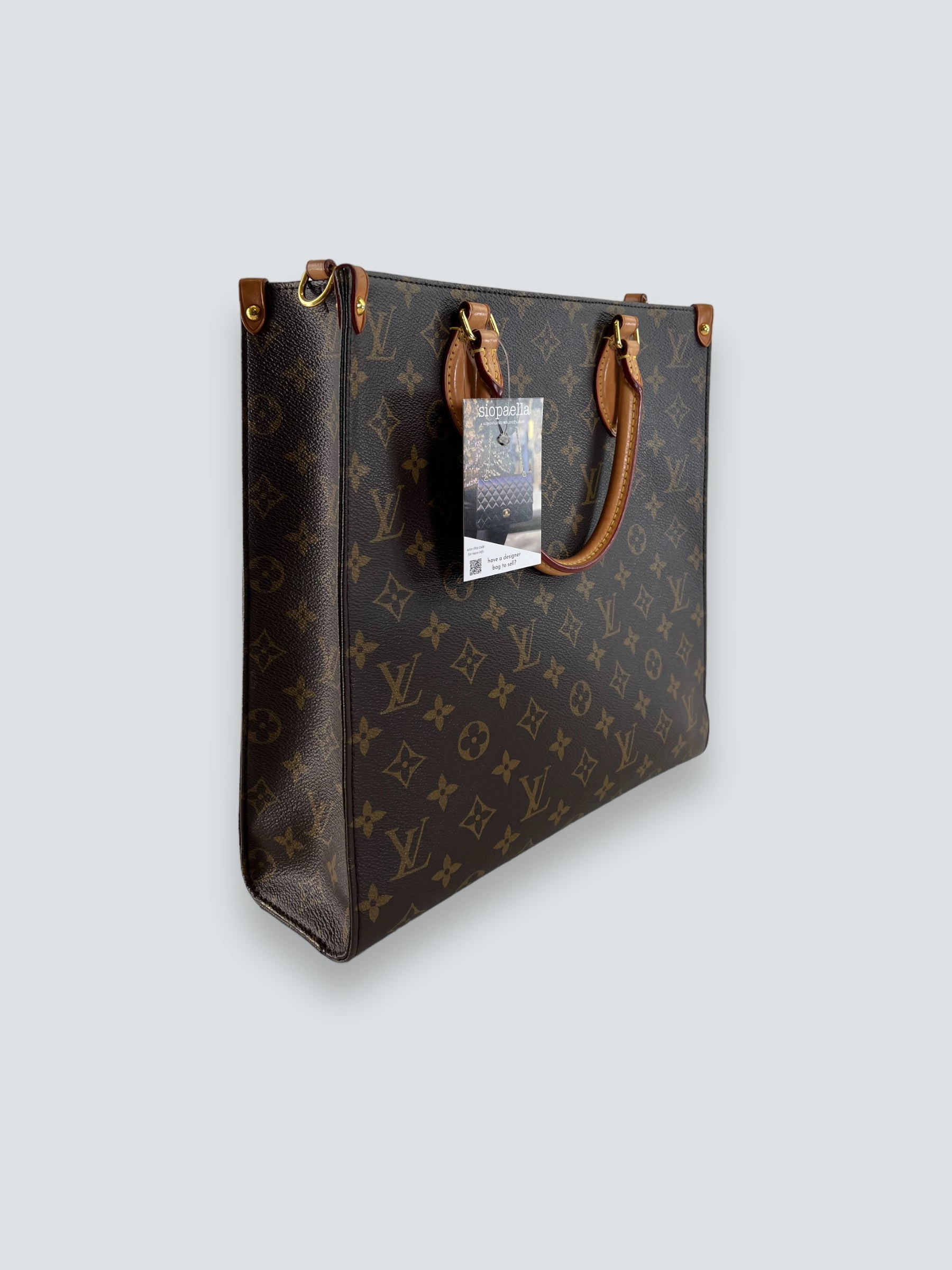Louis Vuitton Monogram Canvas Sac Plat PM Crossbody