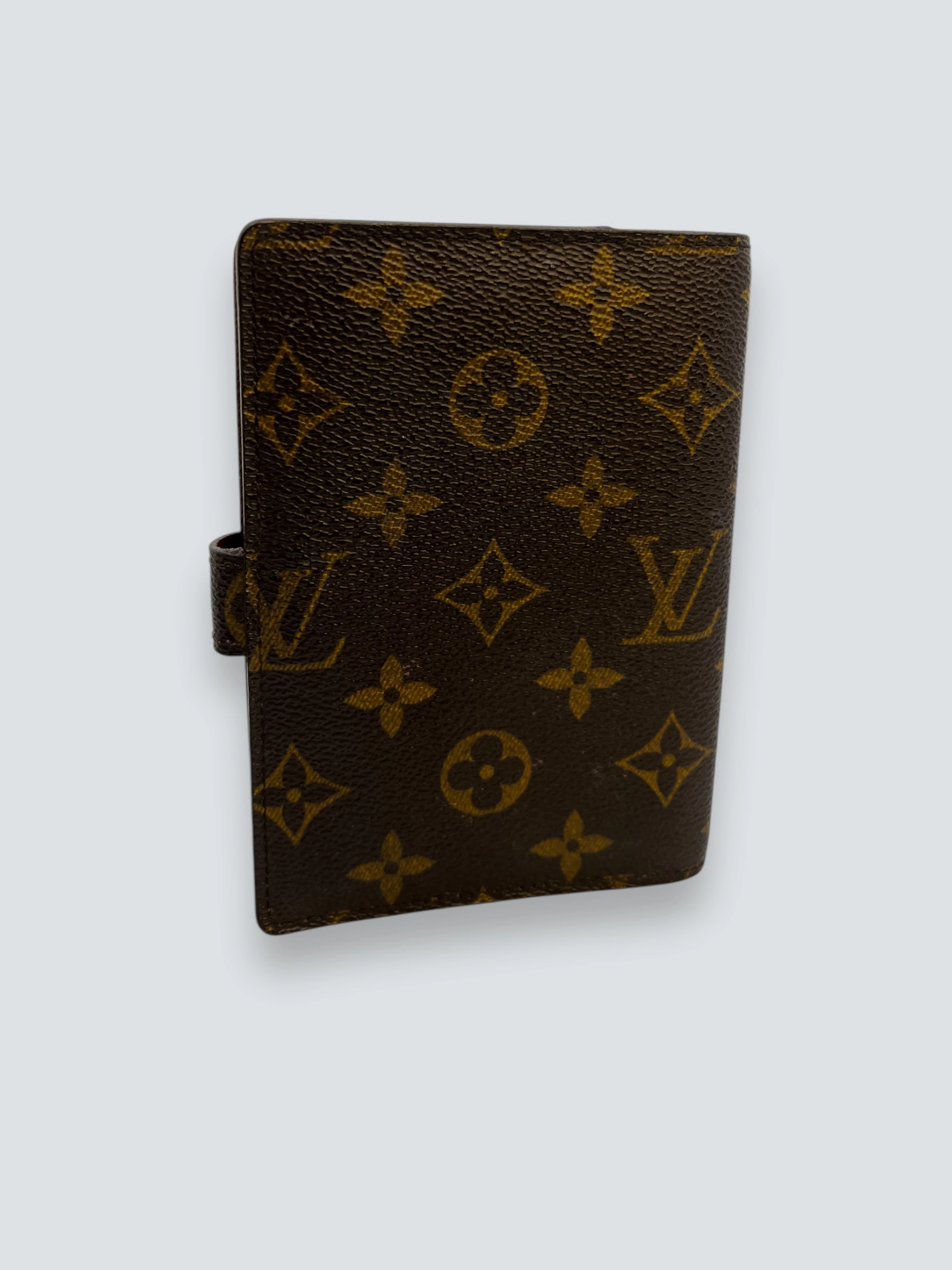 Louis Vuitton Monogram Canvas Small Ring Agenda Cover