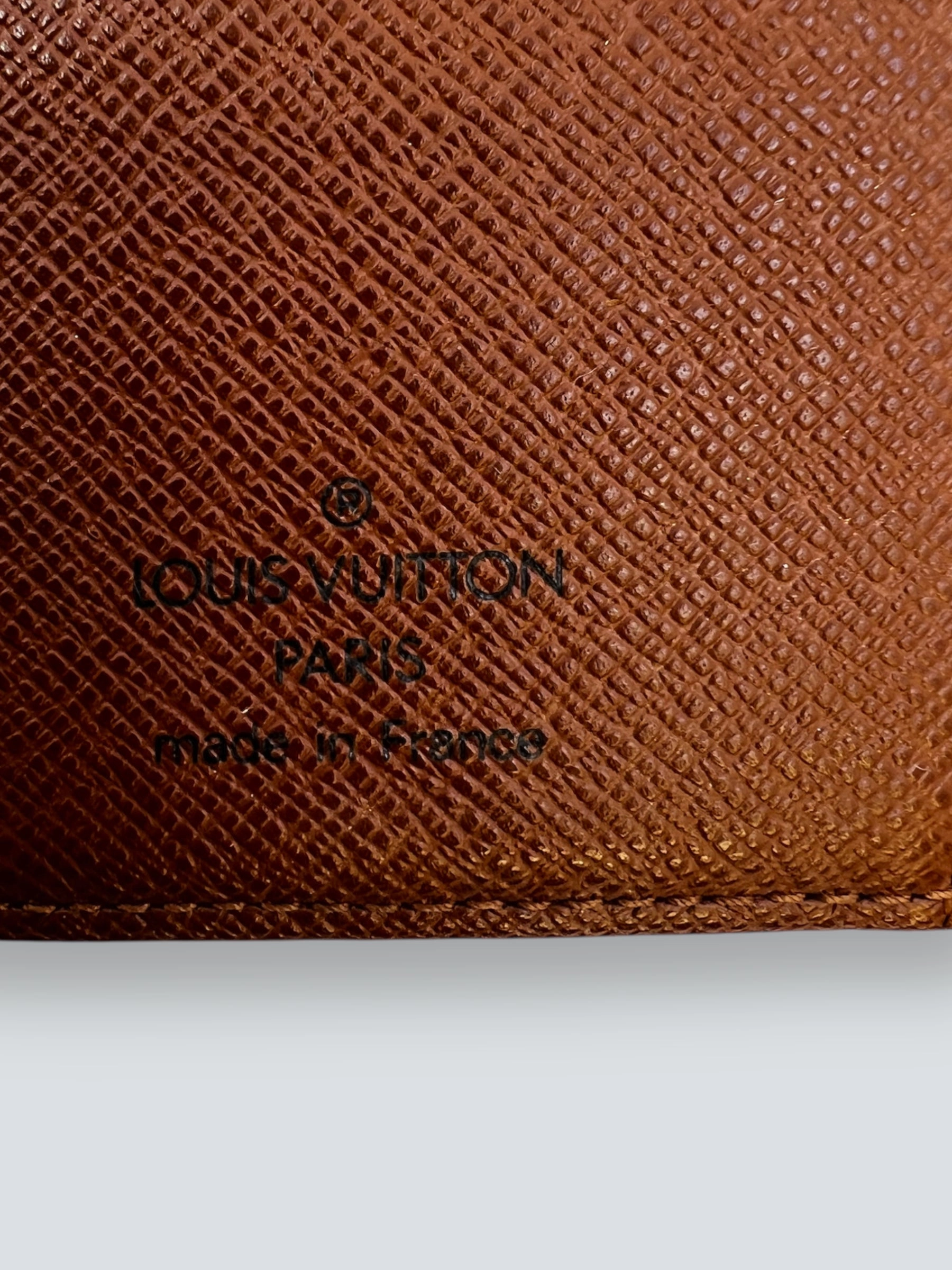 Louis Vuitton Monogram Canvas Small Ring Agenda Cover