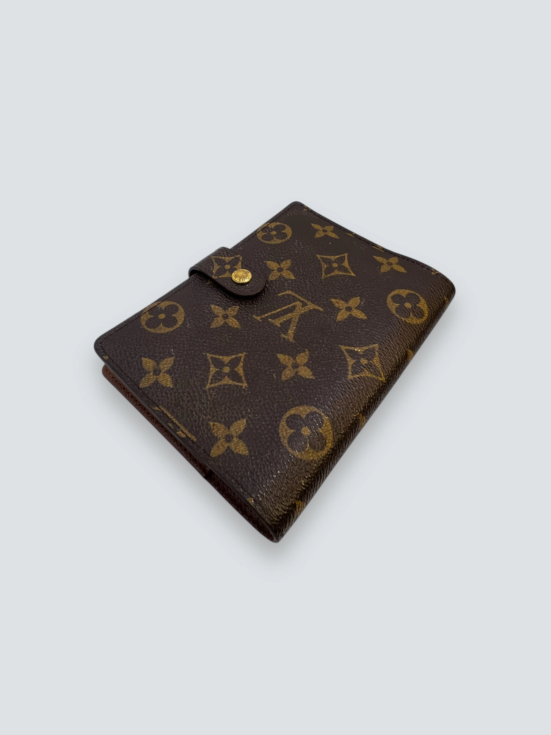 Louis Vuitton Monogram Canvas Small Ring Agenda Cover
