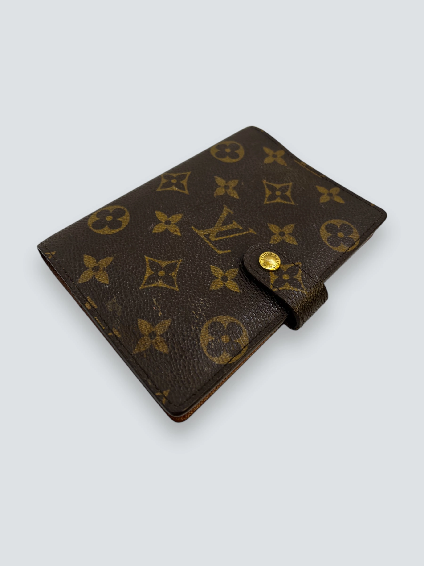 Louis Vuitton Monogram Canvas Small Ring Agenda Cover