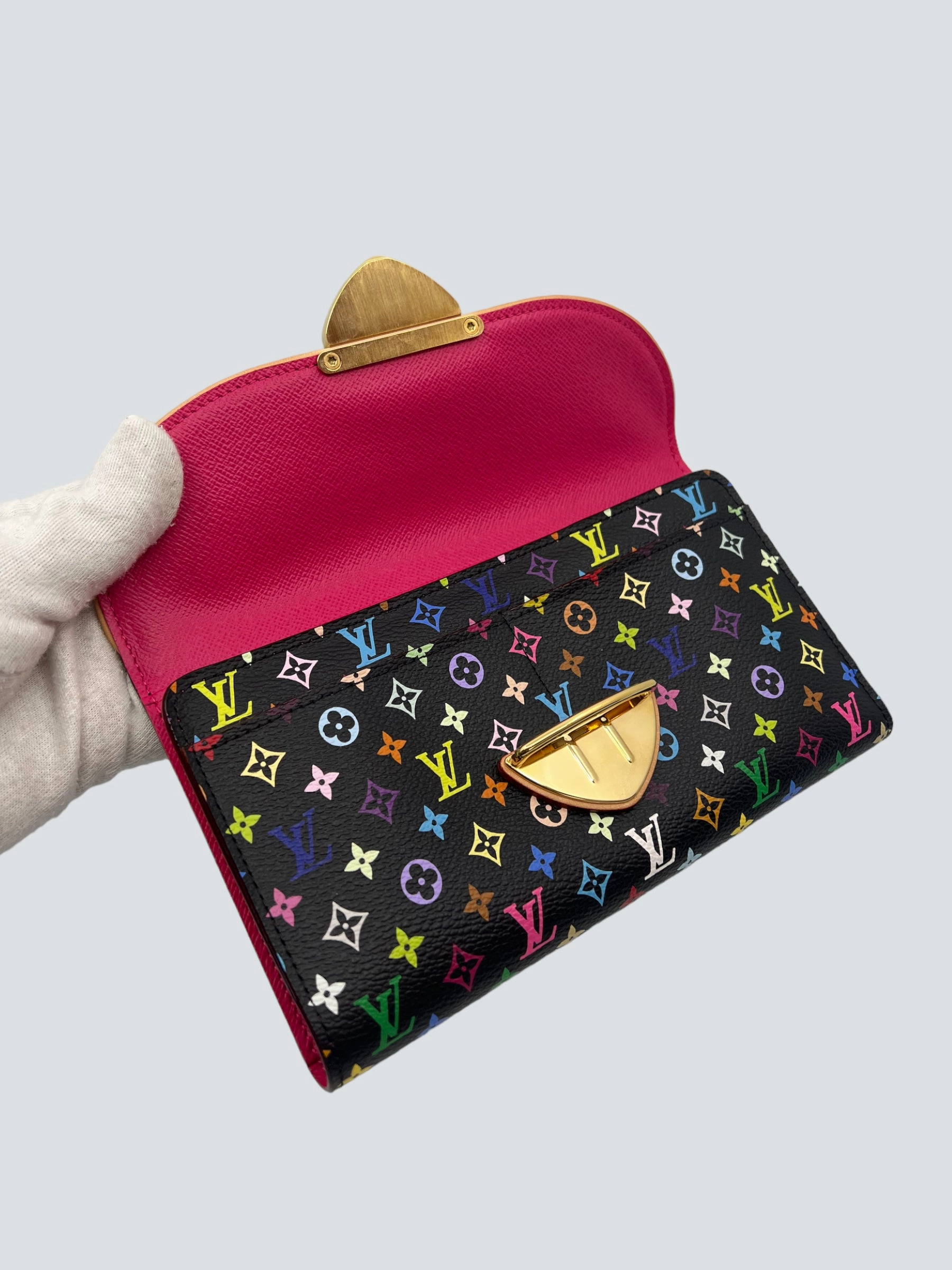 Louis Vuitton Multi Colour Monogram Canvas Wallet