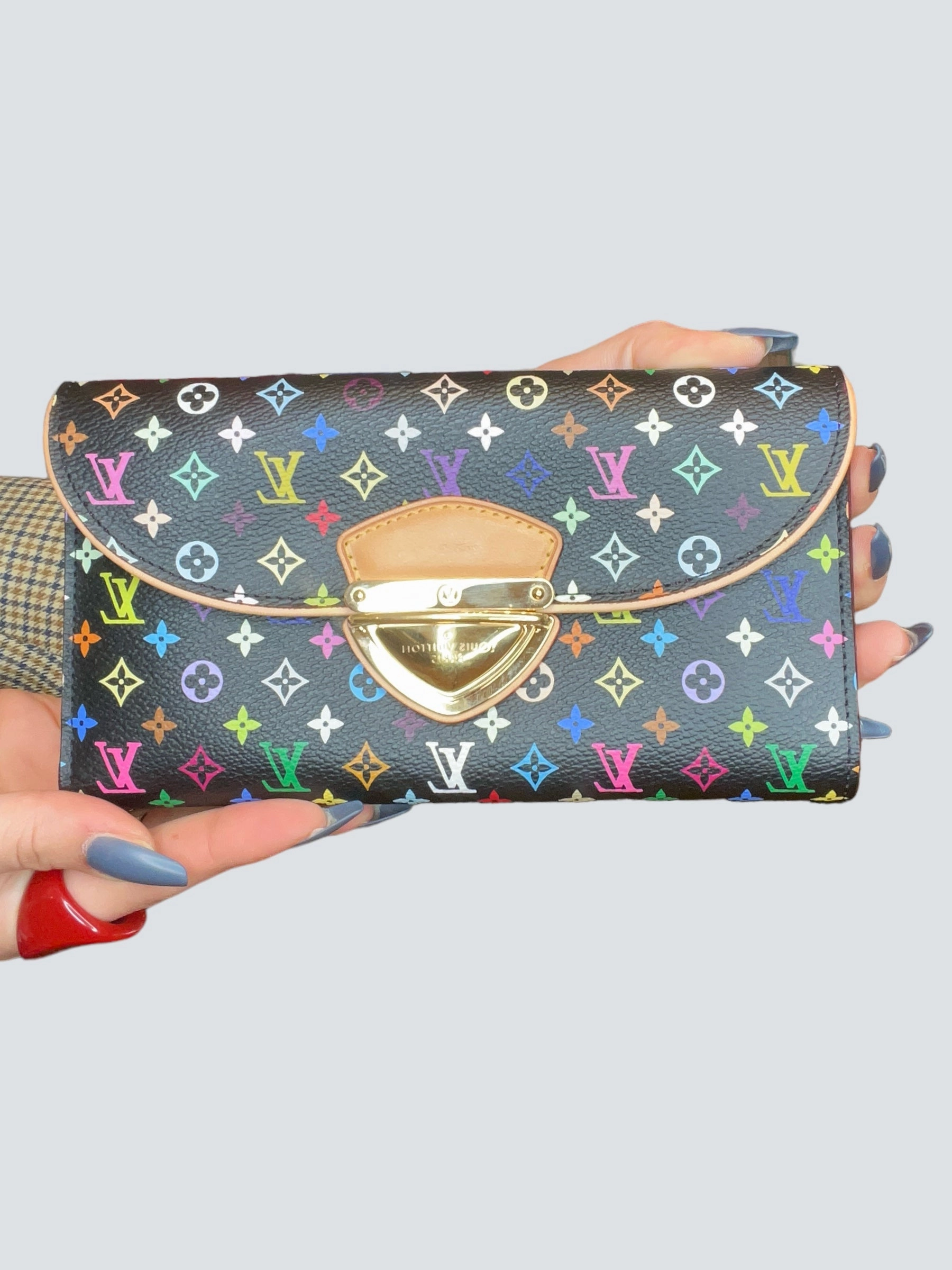 Louis Vuitton Multi Colour Monogram Canvas Wallet