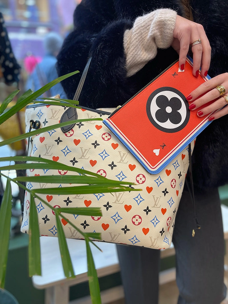 Louis Vuitton Multicolour Monogram Limited Edition Game On Canvas Neverfull MM Tote