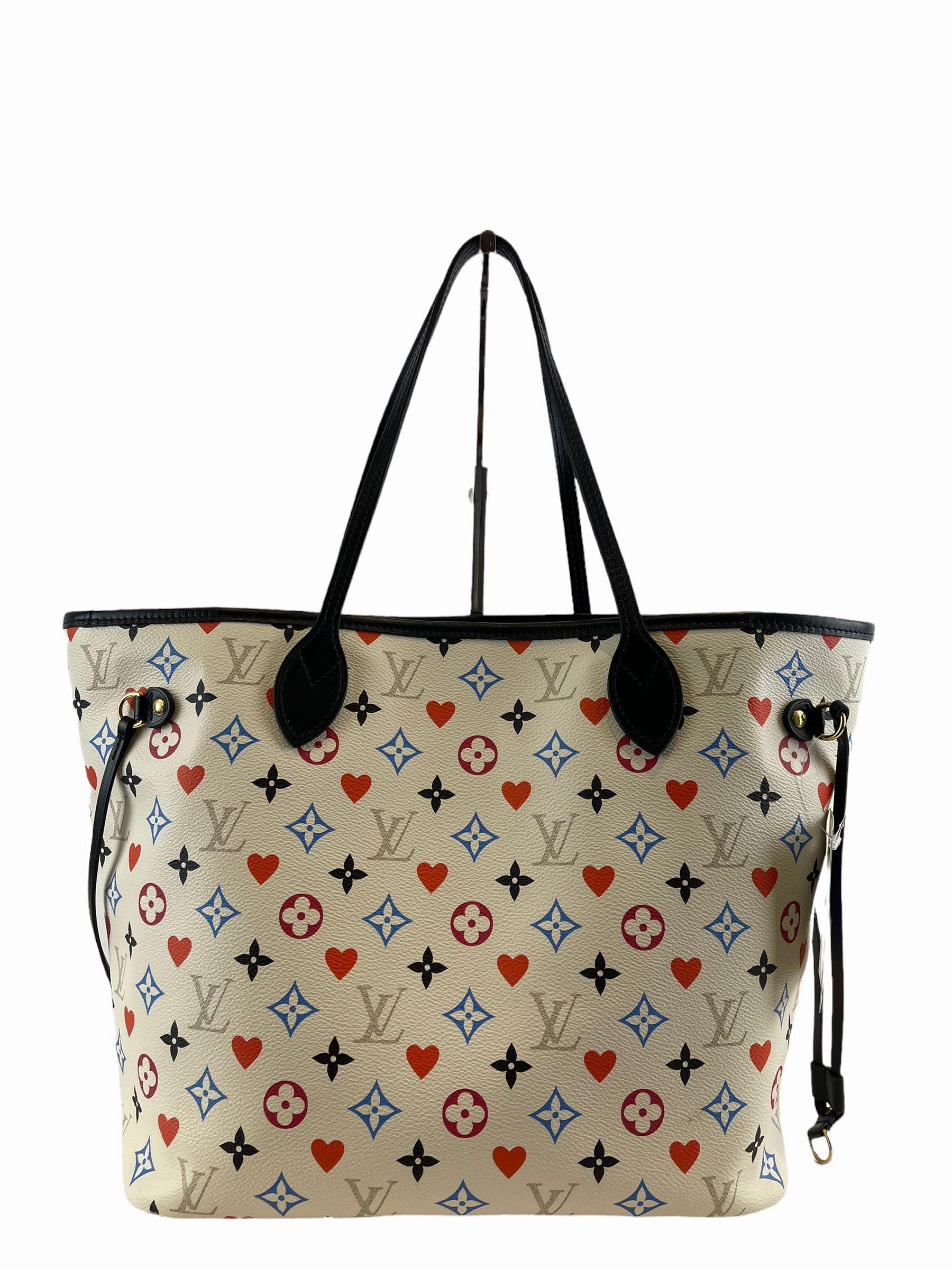 Louis Vuitton Multicolour Monogram Limited Edition Game On Canvas Neverfull MM Tote