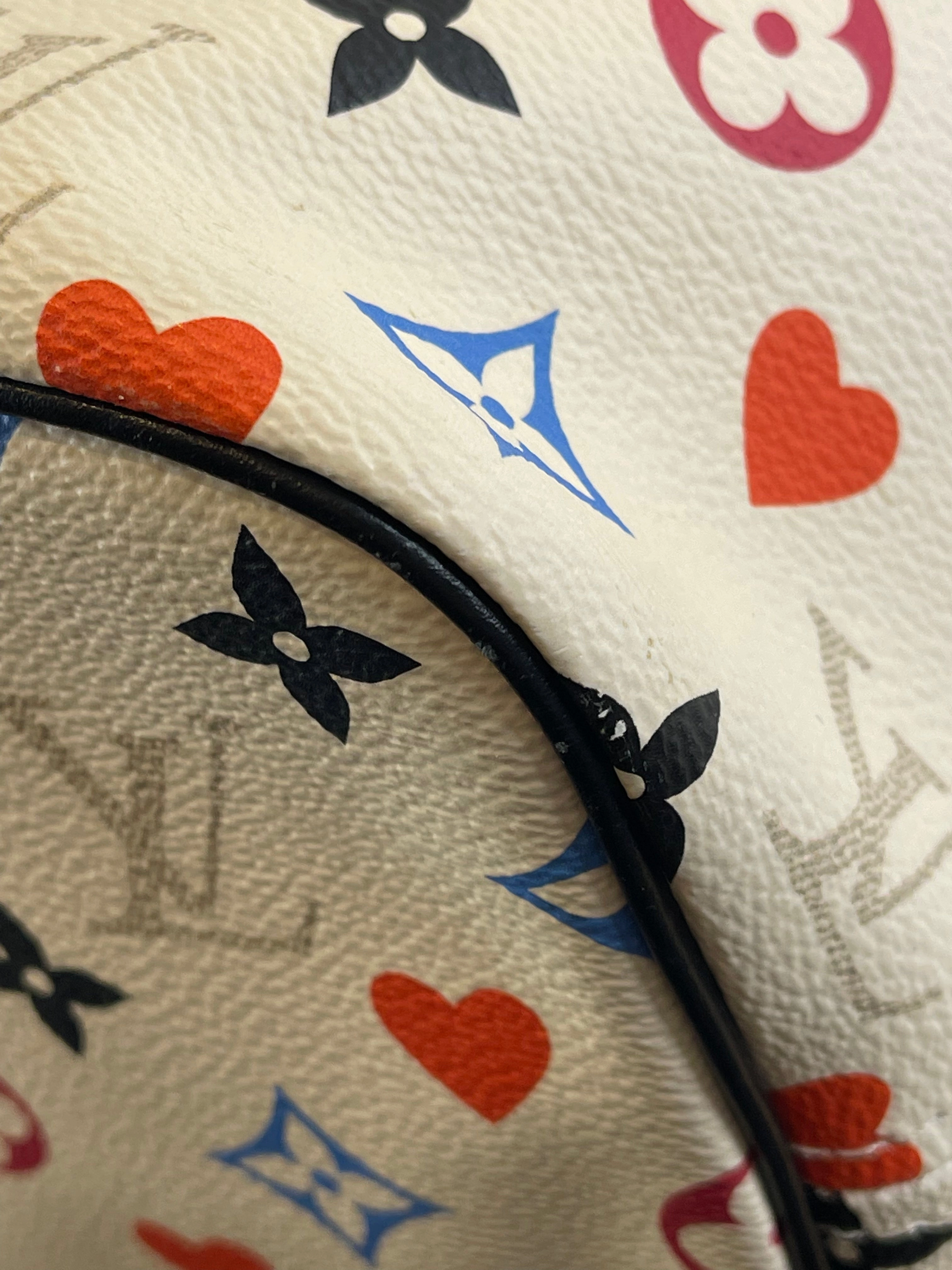 Louis Vuitton Multicolour Monogram Limited Edition Game On Canvas Neverfull MM Tote