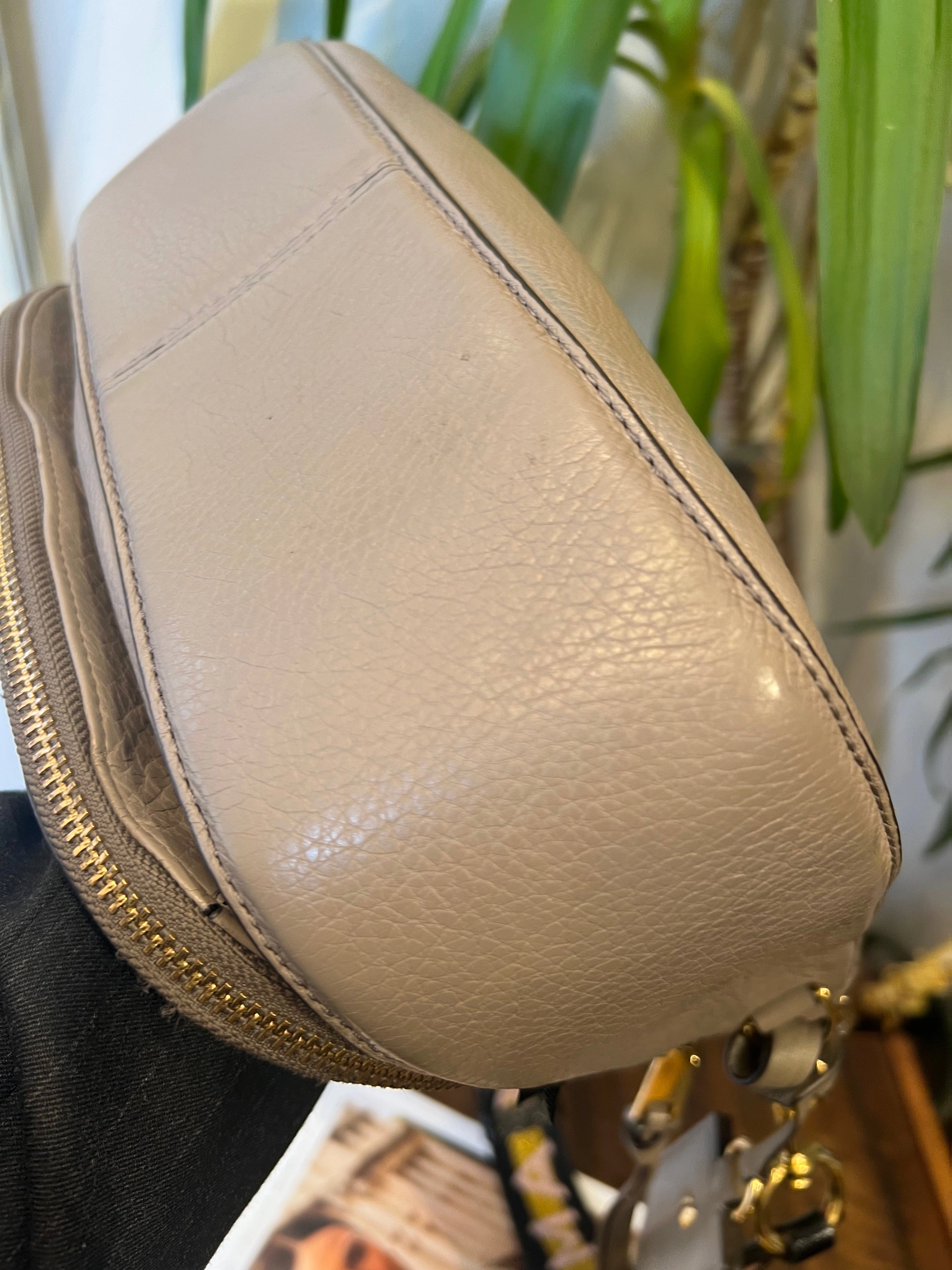 Marc Jacobs Grey Leather Recruit Crossbody