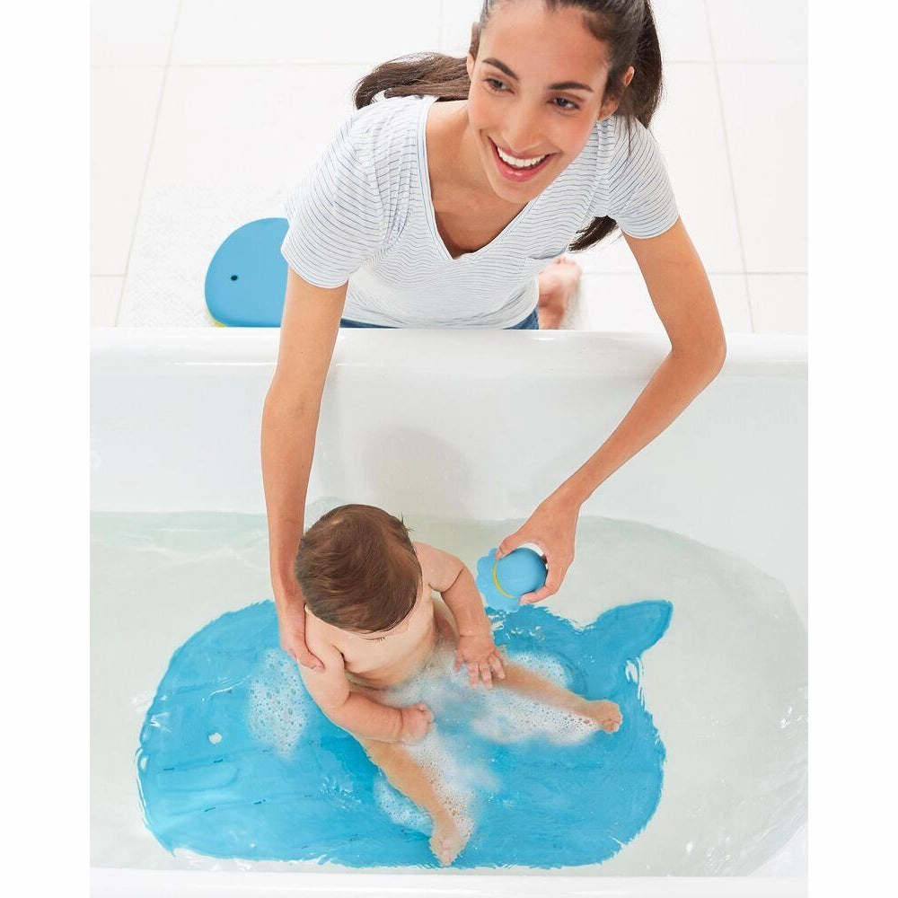 Moby Bath Mat - Blue
