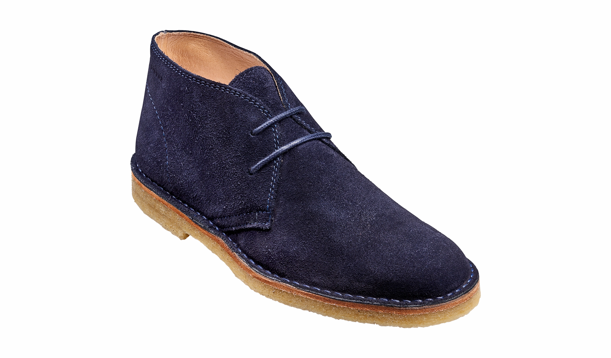 Monty - Navy Suede