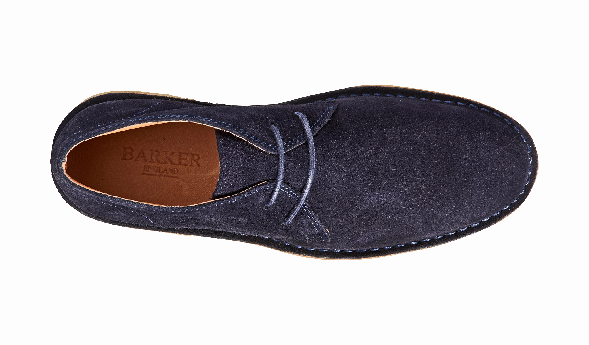 Monty - Navy Suede