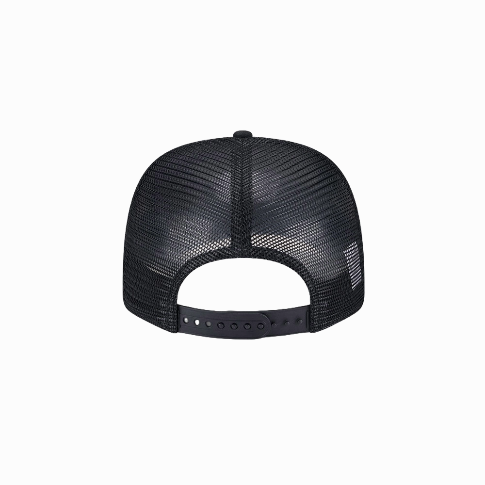 New Era Miami HEAT Black Canvas Stretch Snapback
