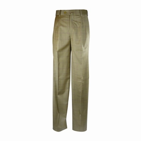 Newport Pleated Front Trouser - Saddle