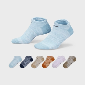 Nike Women's Lightweight No-Show Training Socks (6 Pack) / Multi-colour