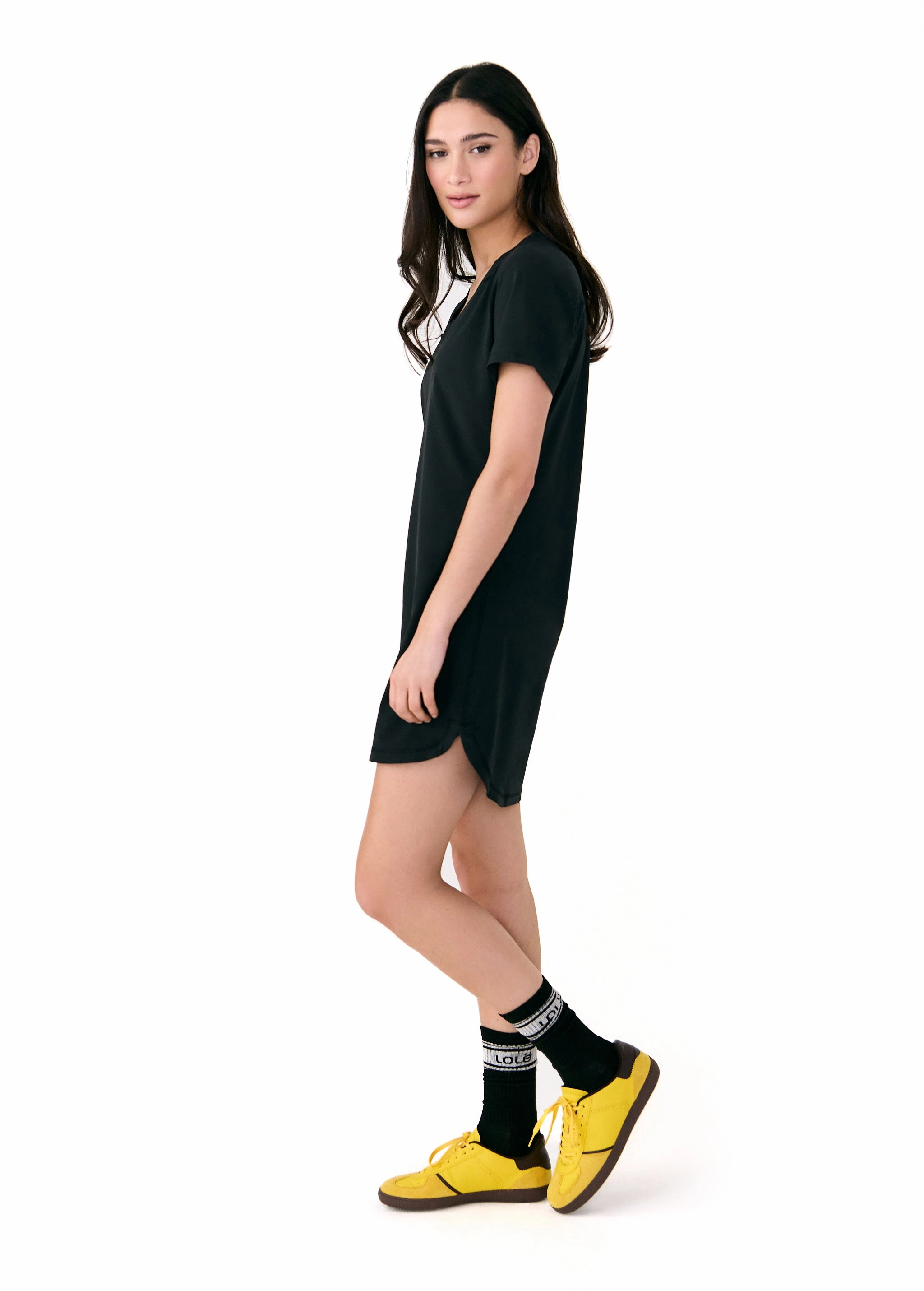 Olivie V Neck Dress