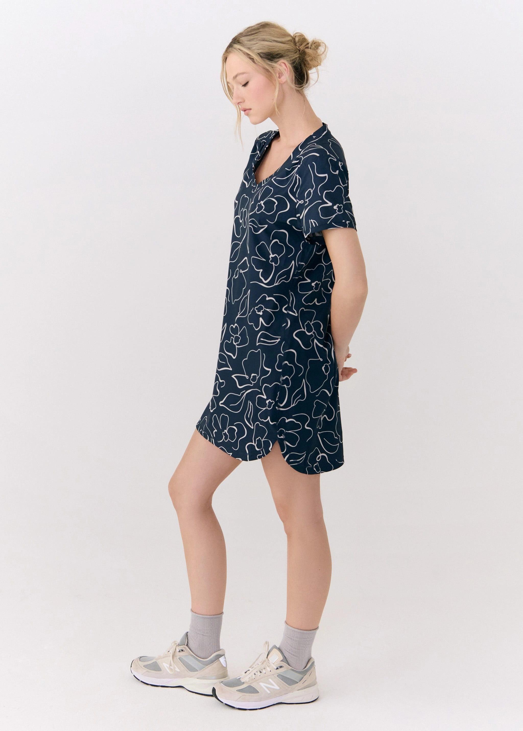 Olivie V Neck Dress