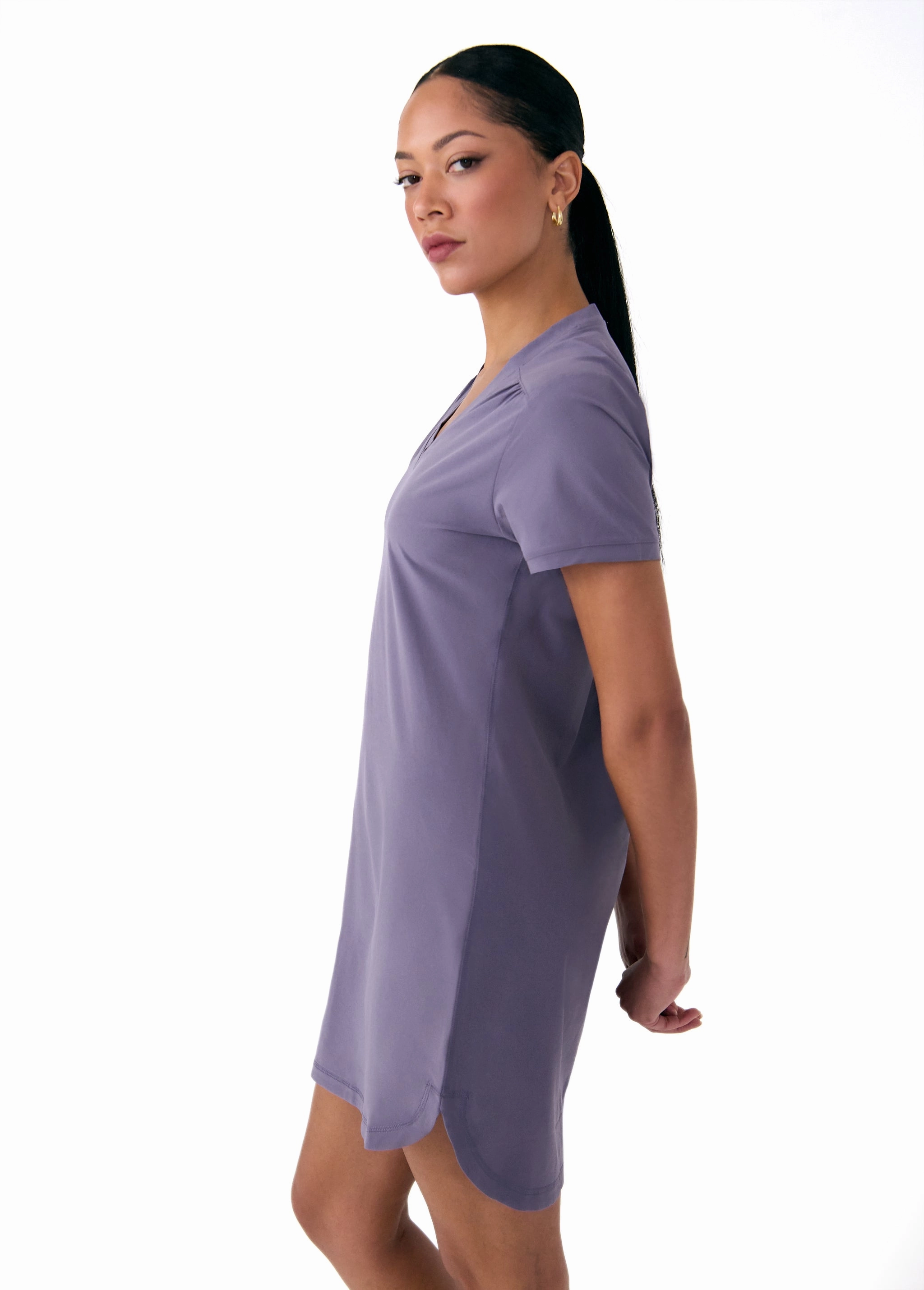 Olivie V Neck Dress