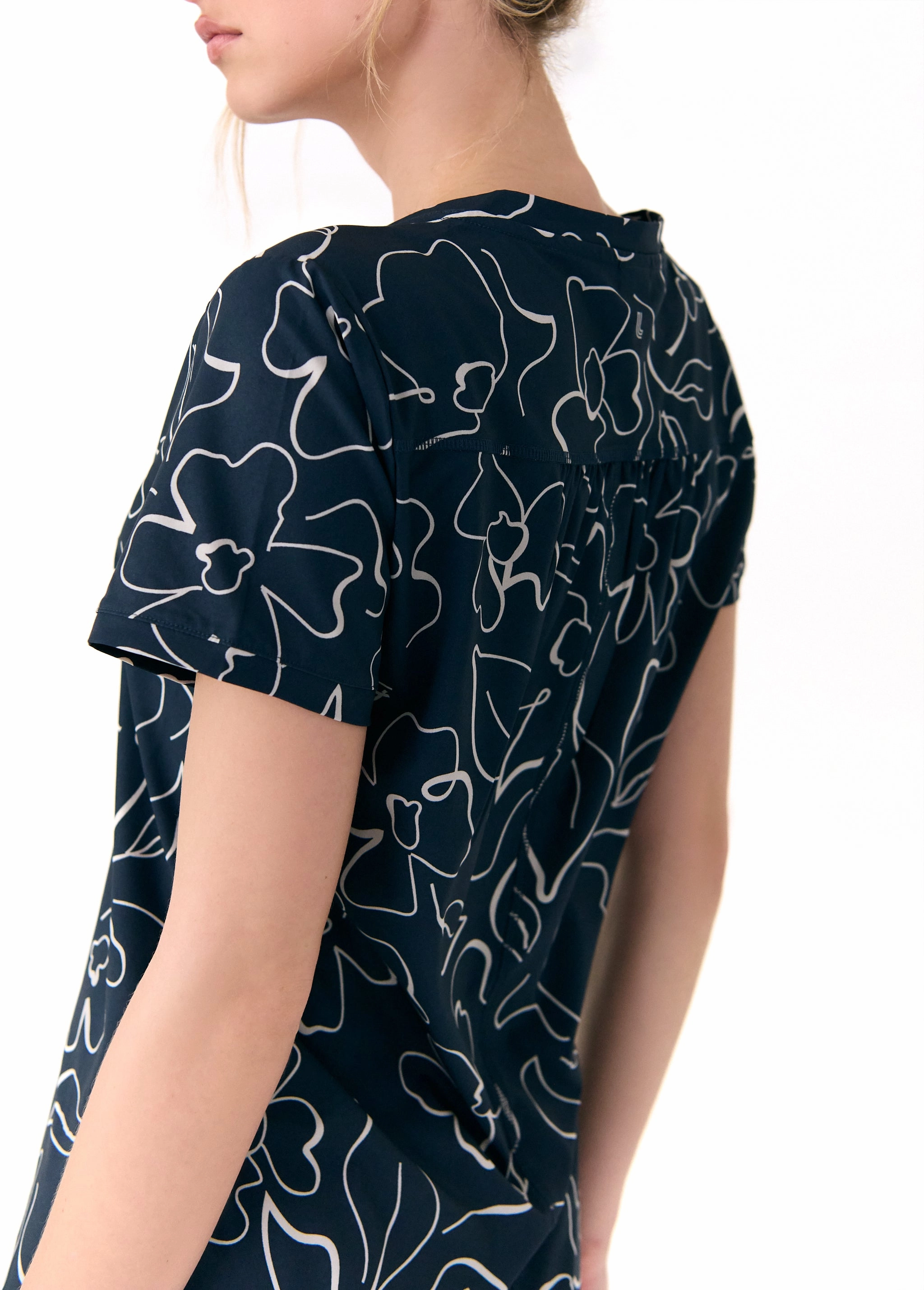 Olivie V Neck Dress