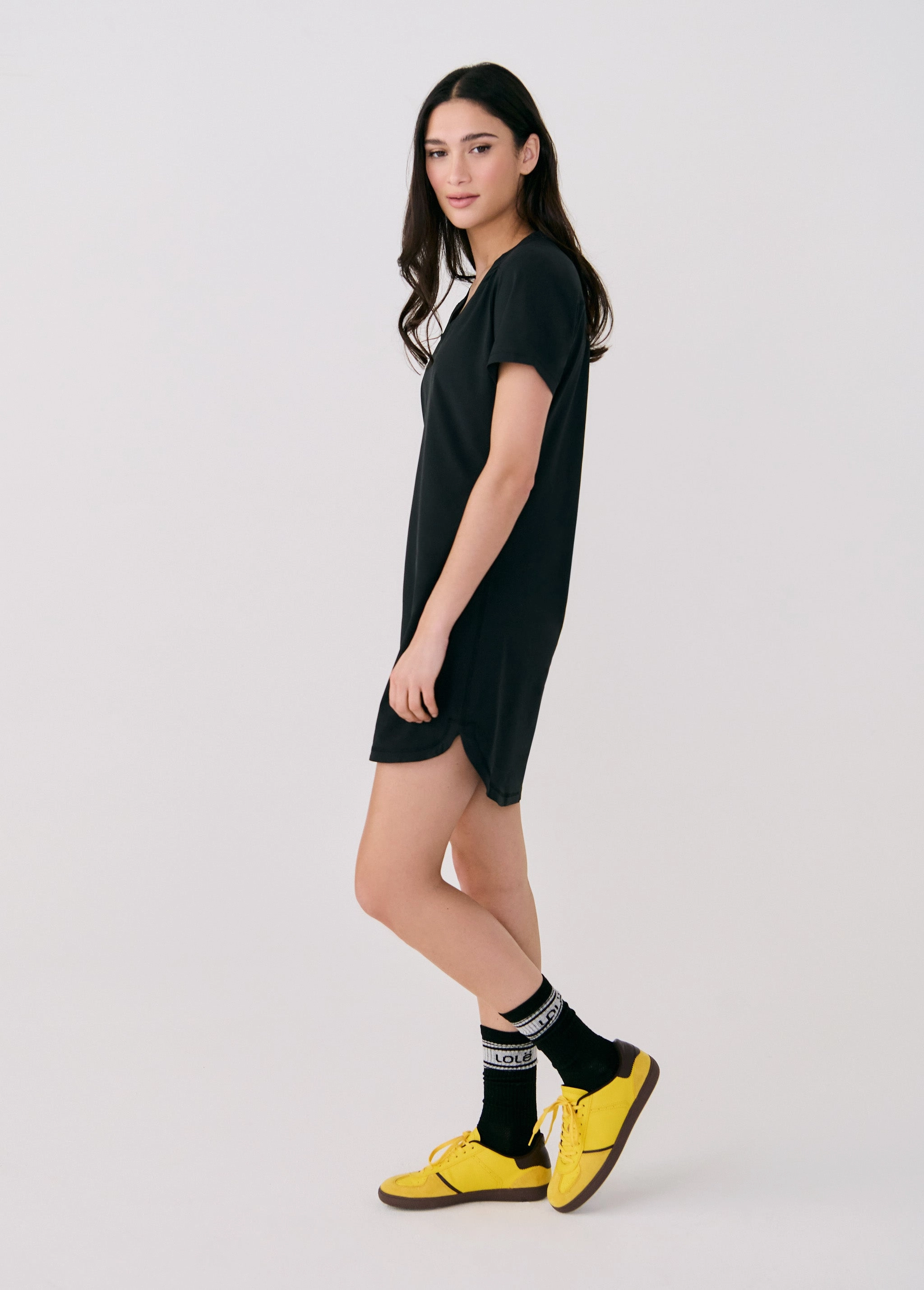 Olivie V Neck Dress