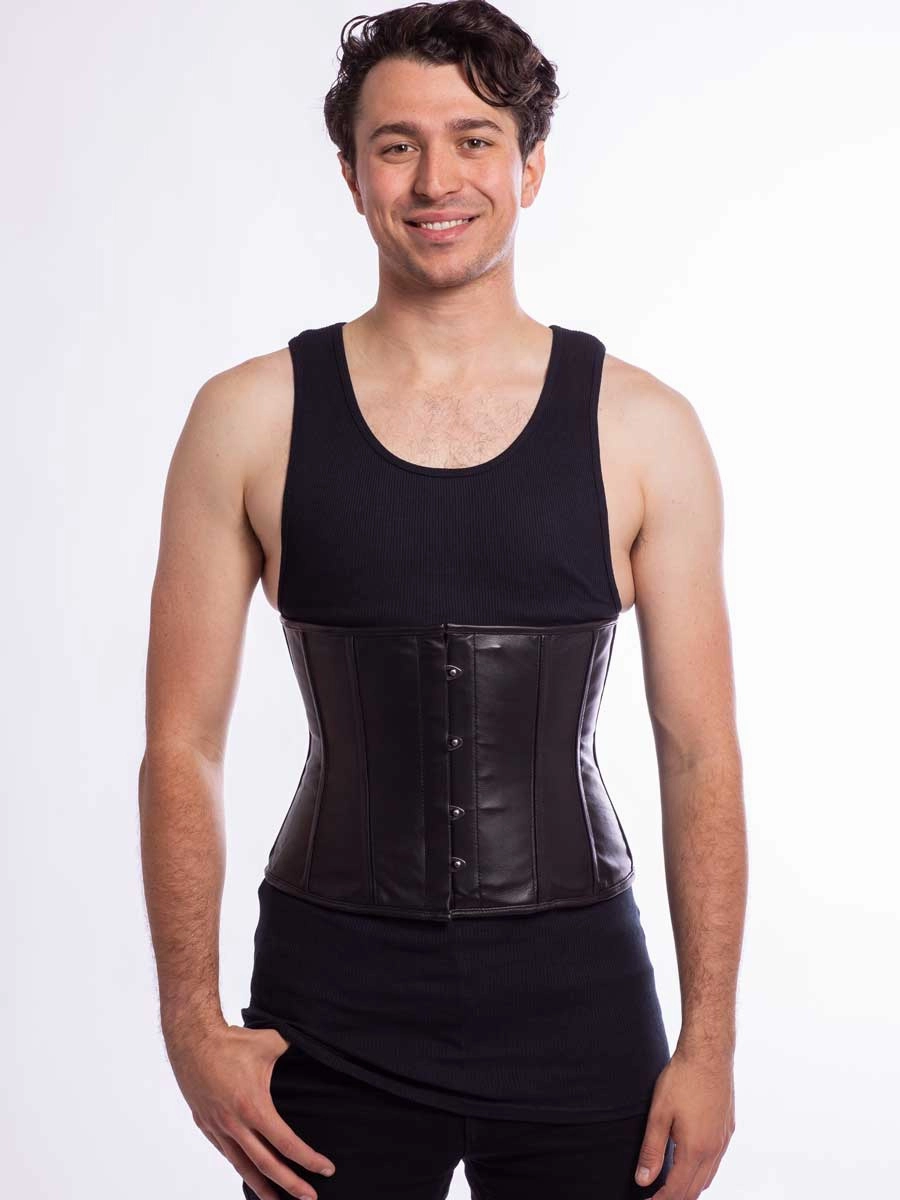 Plus Size Leather Modern Curve Standard Underbust Corset : CS-305