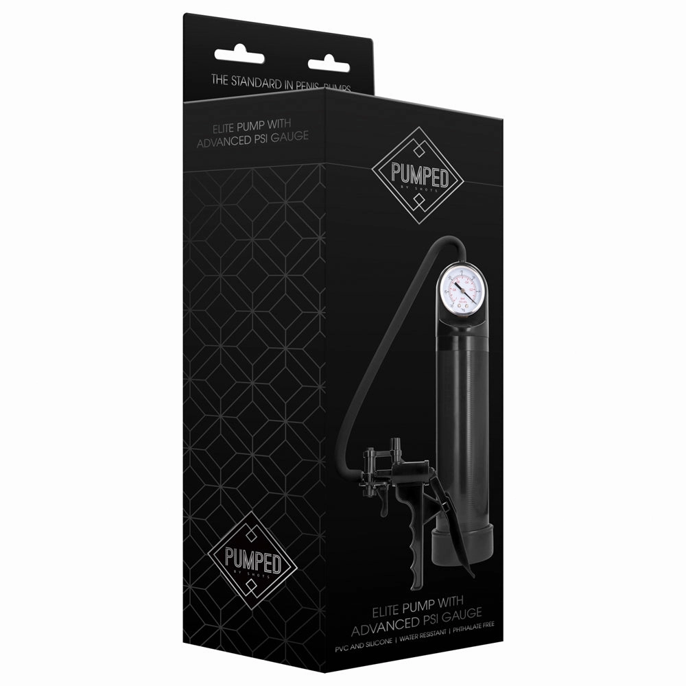 Pumped Elite Pump With Advanced PSI Gauge