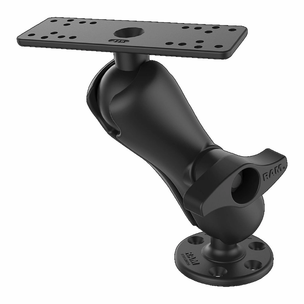 RAM Mounts RAM-D-115 D Size Medium Arm Marine Electronic Mount