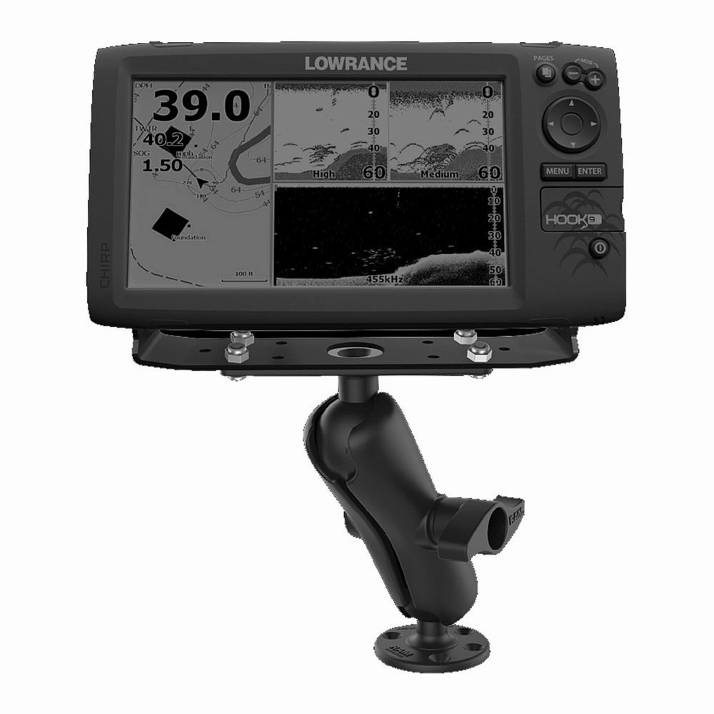 RAM Mounts RAM-D-115 D Size Medium Arm Marine Electronic Mount