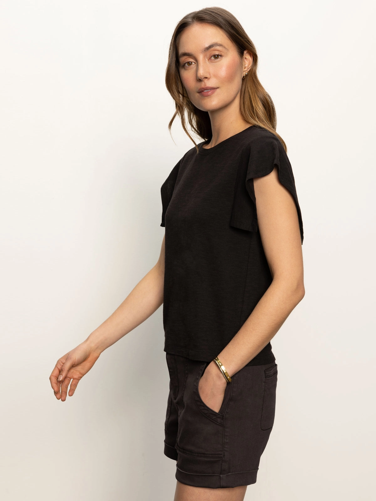 Relaxed Muscle Tee Black