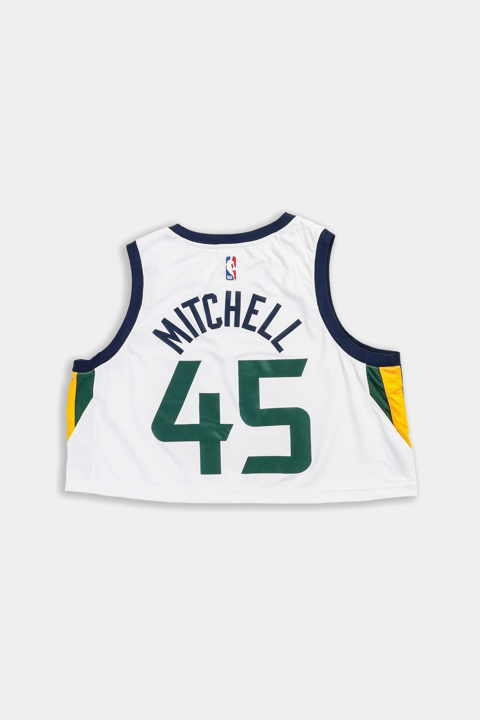 Rework Utah Jazz NBA Crop Jersey - XL