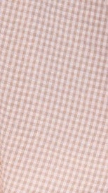 Sahirah Mini Dress - Beige / White Gingham