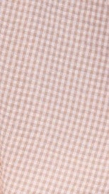 Sahirah Mini Dress - Beige / White Gingham