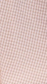 Sahirah Mini Dress - Beige / White Gingham