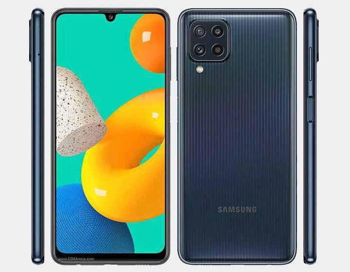 Samsung Galaxy M32 SM-M325F Dual SIM 64GB/4GB RAM GSM Unlocked - Black
