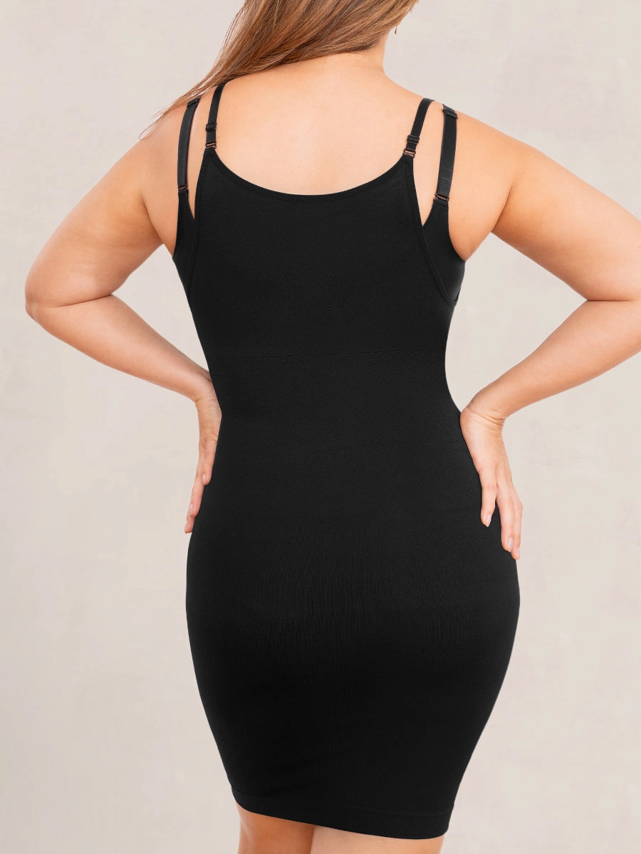 Shapermint Essentials Open Bust Shaper Slip Dress SB