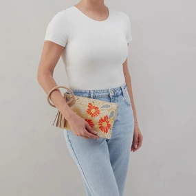 Sheila Clutch Bag In Sunset Bandana