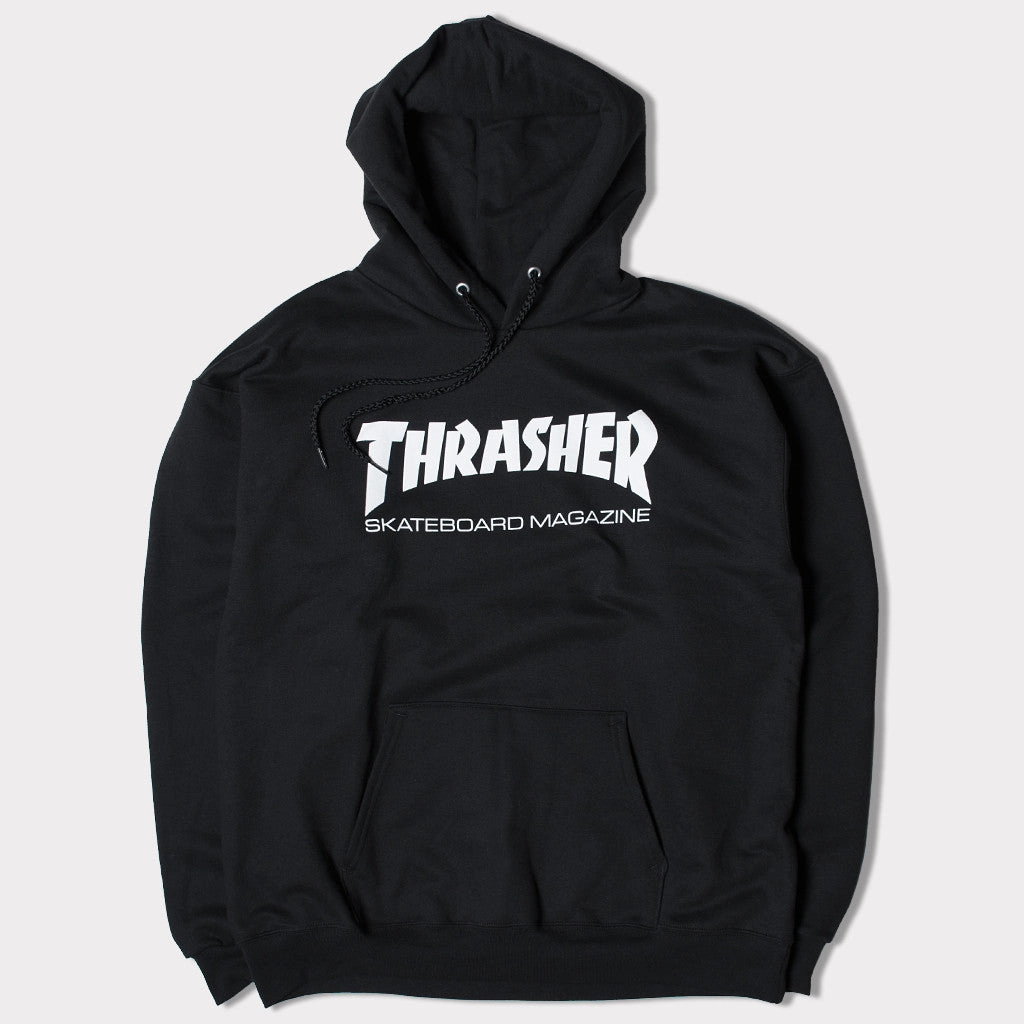 Skate Mag Logo Hoody (Black)