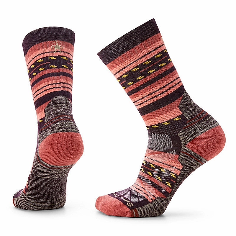 Smartwool Womens Hike Light Cushion Margarita Crew Socks