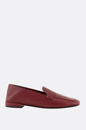 smooth leather loafers