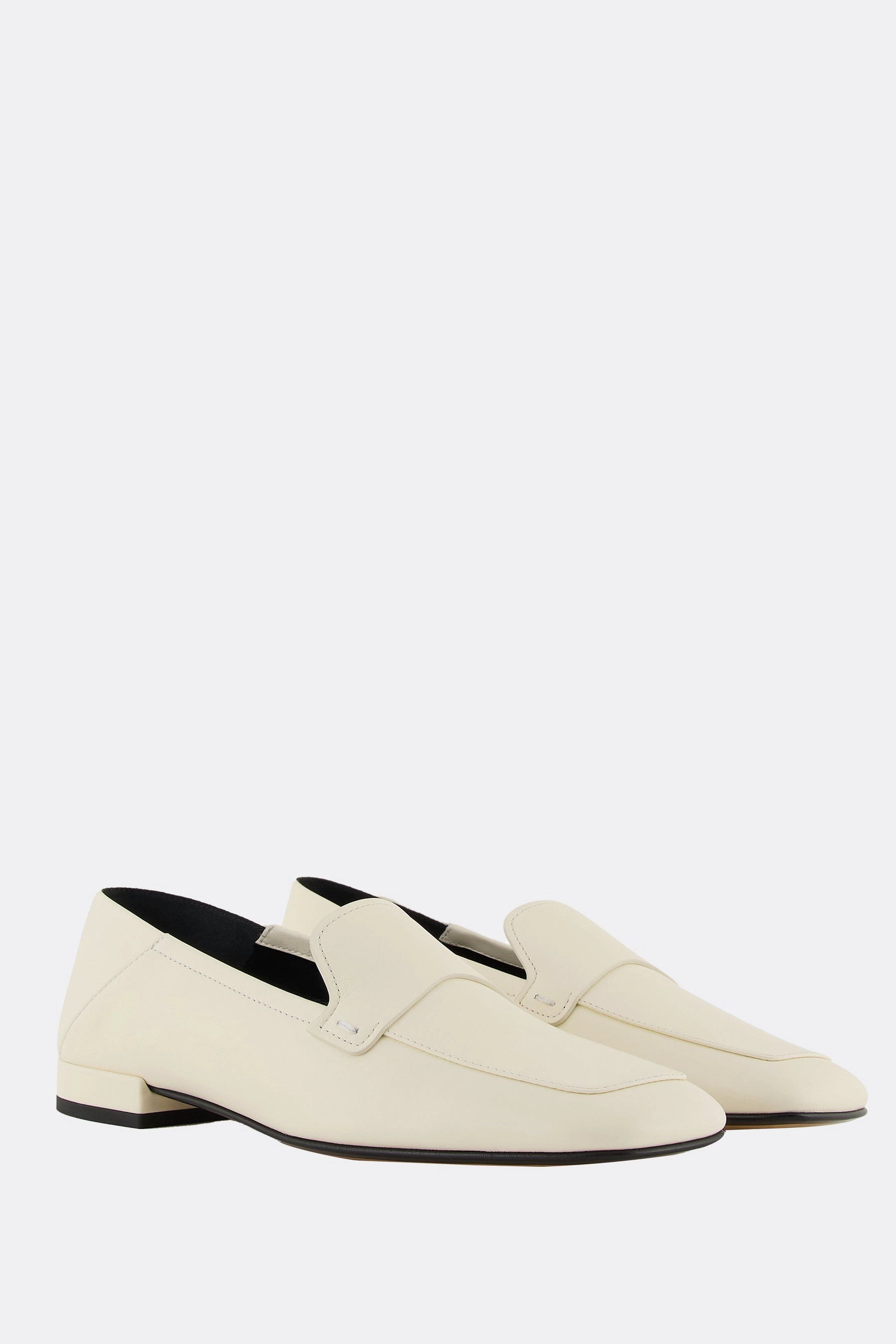 smooth leather loafers