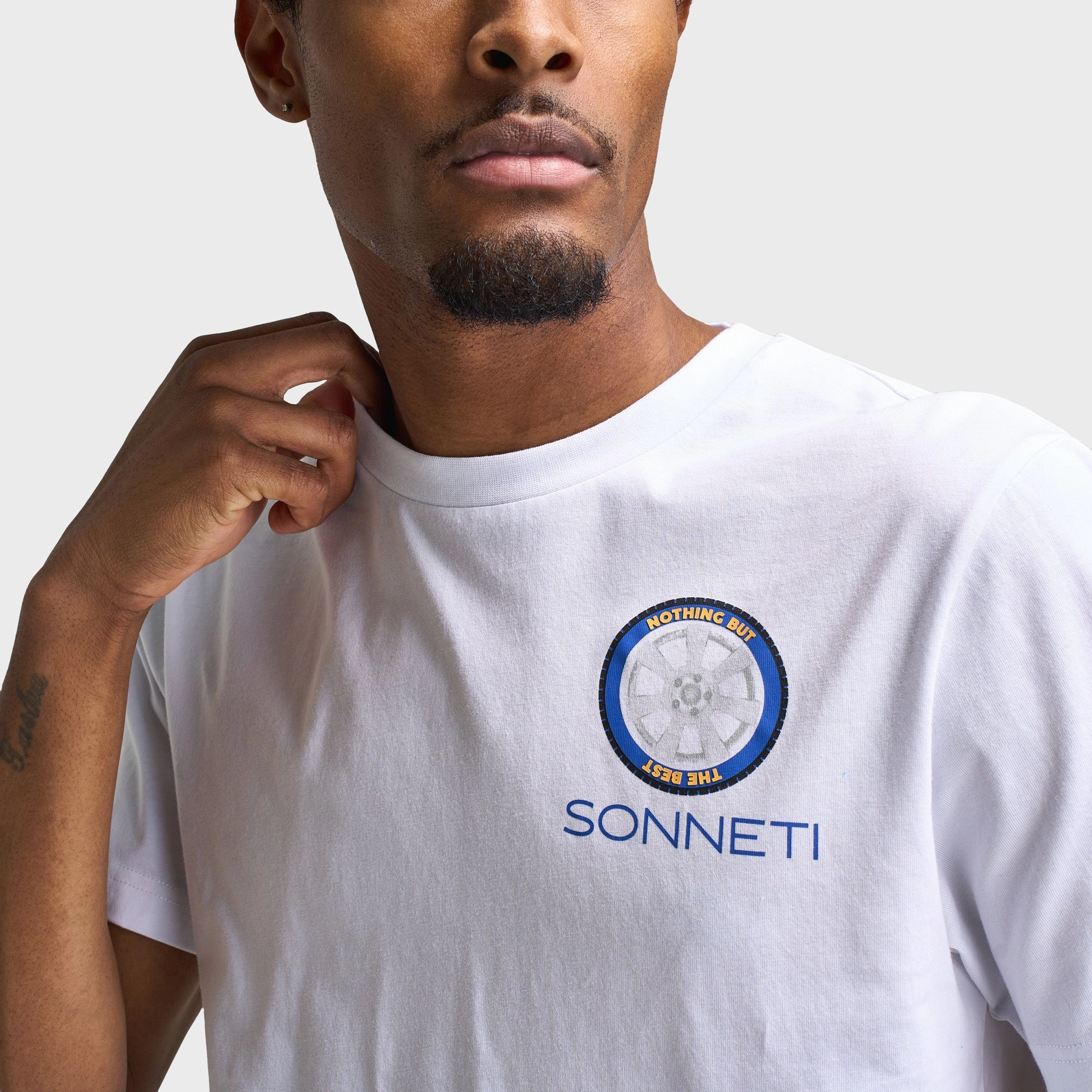Sonneti Wheeler Graphic T-Shirt / Optic White