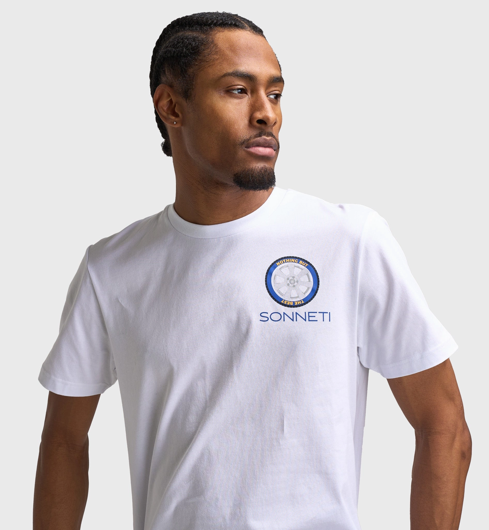 Sonneti Wheeler Graphic T-Shirt / Optic White