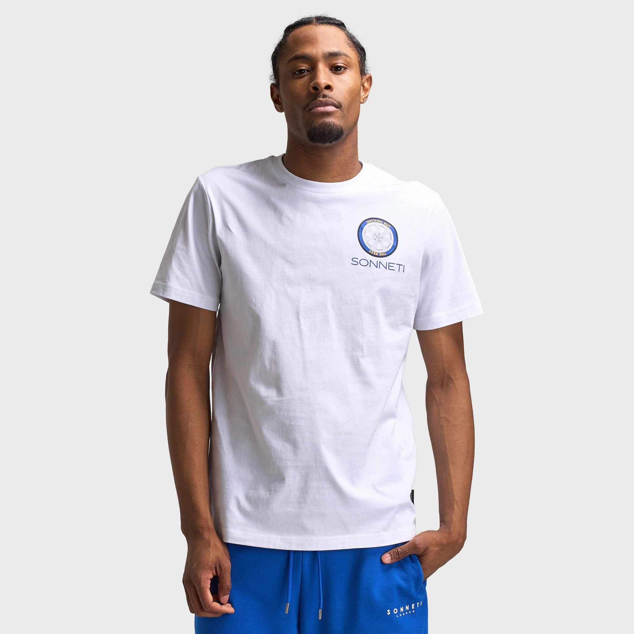 Sonneti Wheeler Graphic T-Shirt / Optic White