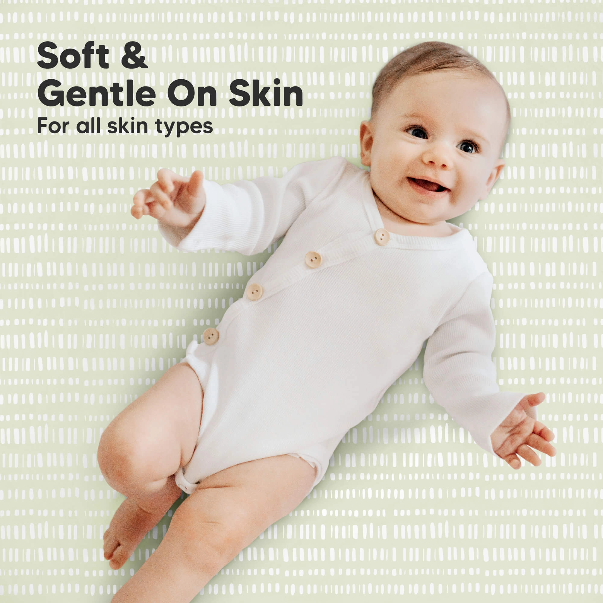 Soothe Fitted Mini Crib Sheet (Fleur)