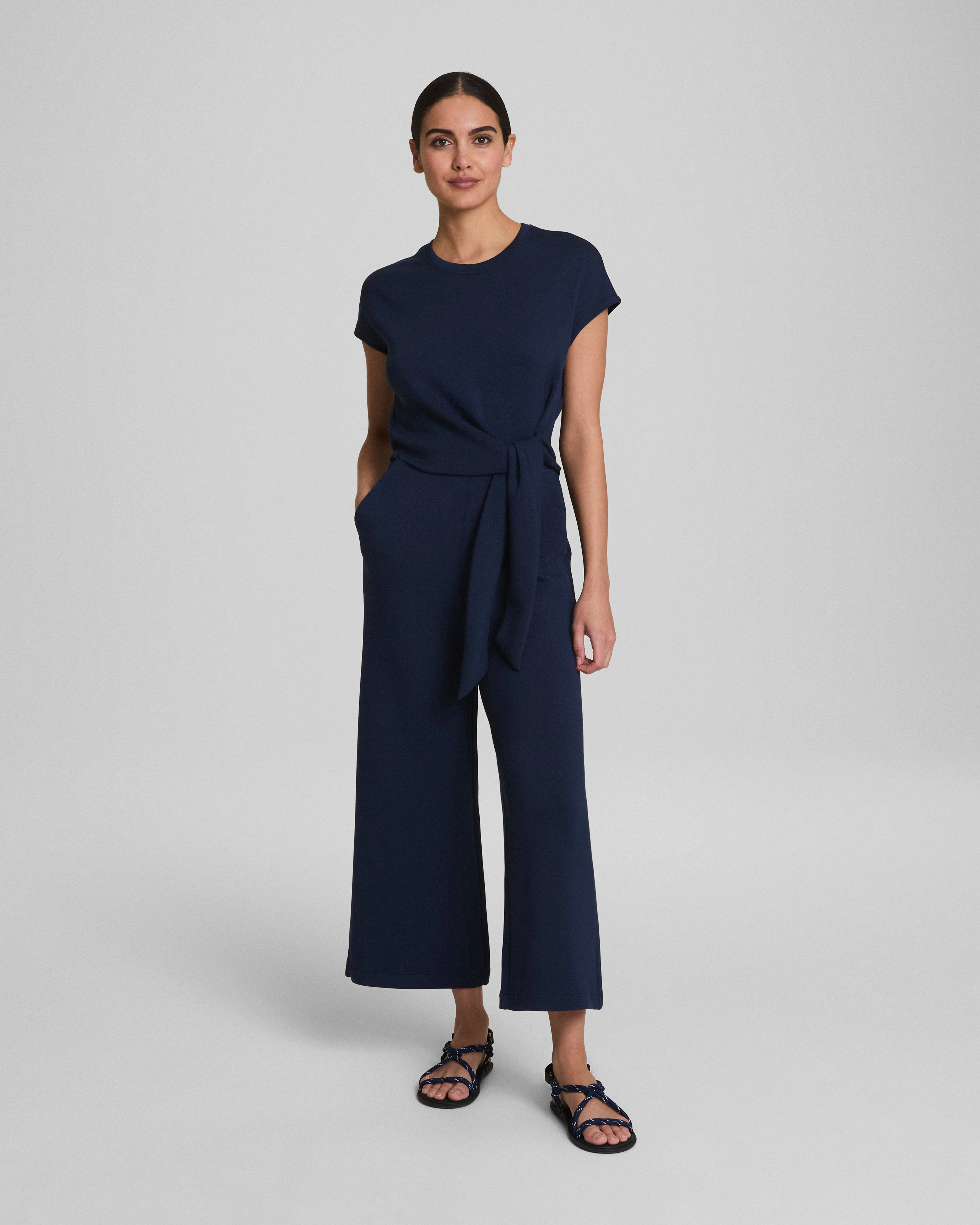 SPANX® AirEssentials Tie-Waist Jumpsuit