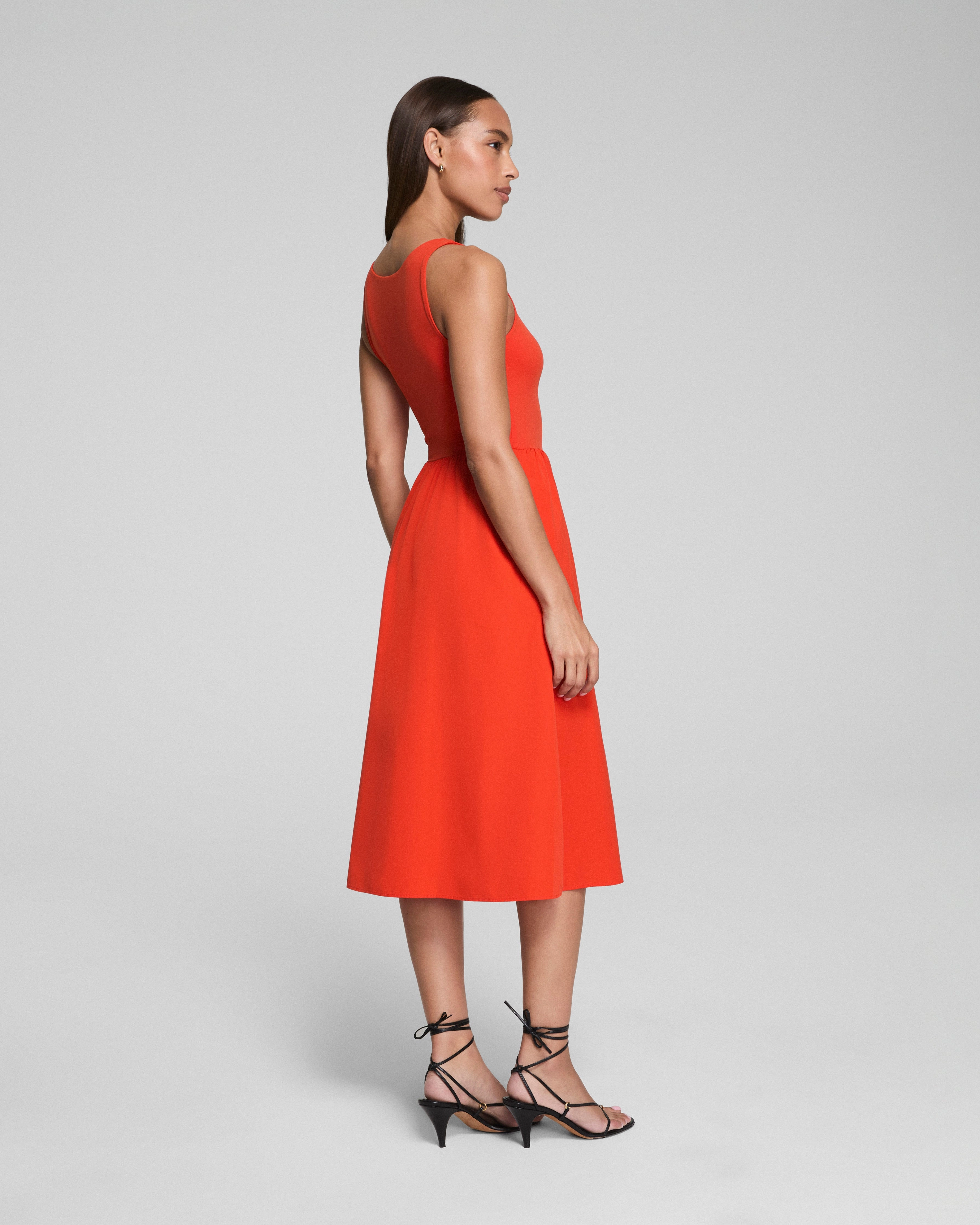 SPANXsmooth™ Jersey Scoop Neck Tank Midi Dress